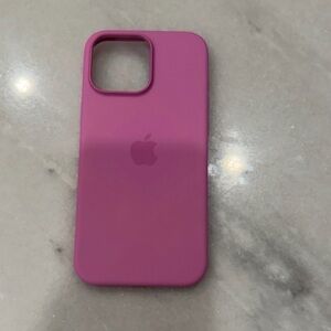 Apple Peony pink iPhone case